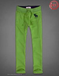 heren abercrombie and fitch moose logo elastisch sweatpants groen zwart Overhemd Maken x1530926